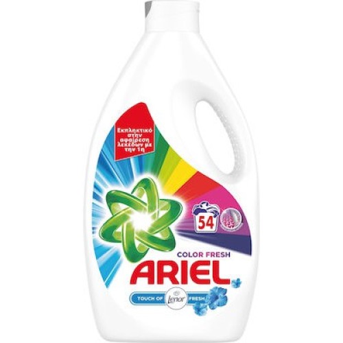 DETERGENT FOR WASHING MACHINE ARIEL ARIEL  POWER+LENOR ΥΓΡΟ 54 ΜΕΖΟΥΡΕΣ